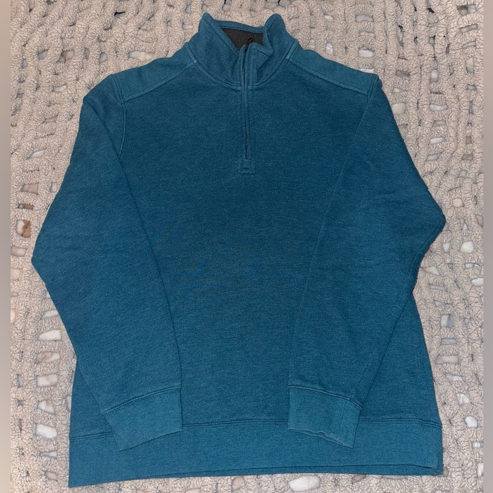 Arrow Men's Blue Zip-Up Sweater Size L